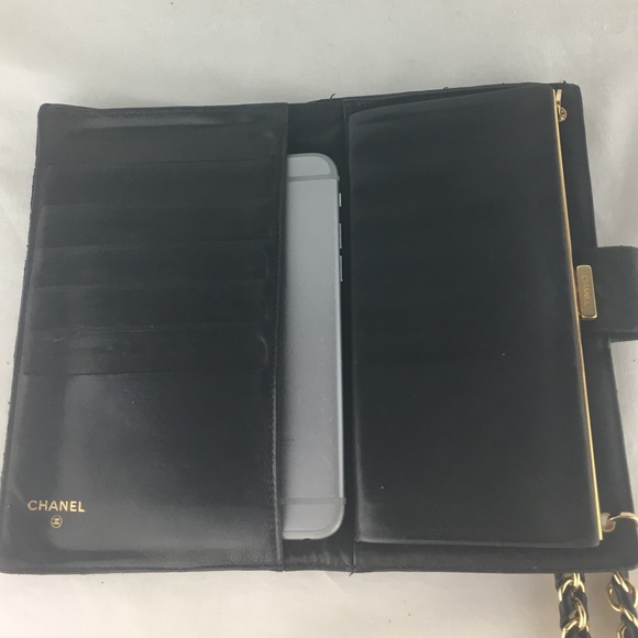 CHANEL CC Caviar Wallet on Double Weave Ch… - Picture 14 of 15